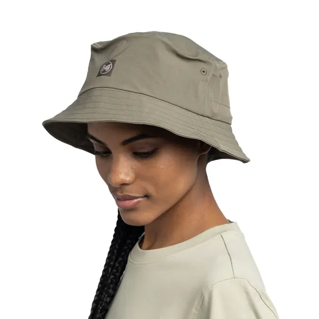 Buff Adventure Bucket Hat, solid tundra khaki