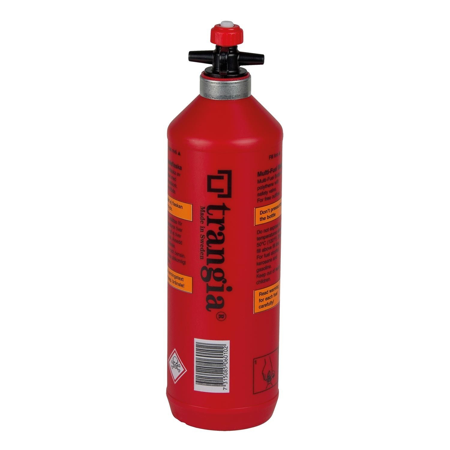 Trangia Sicherheitsflasche 1,0 l, red