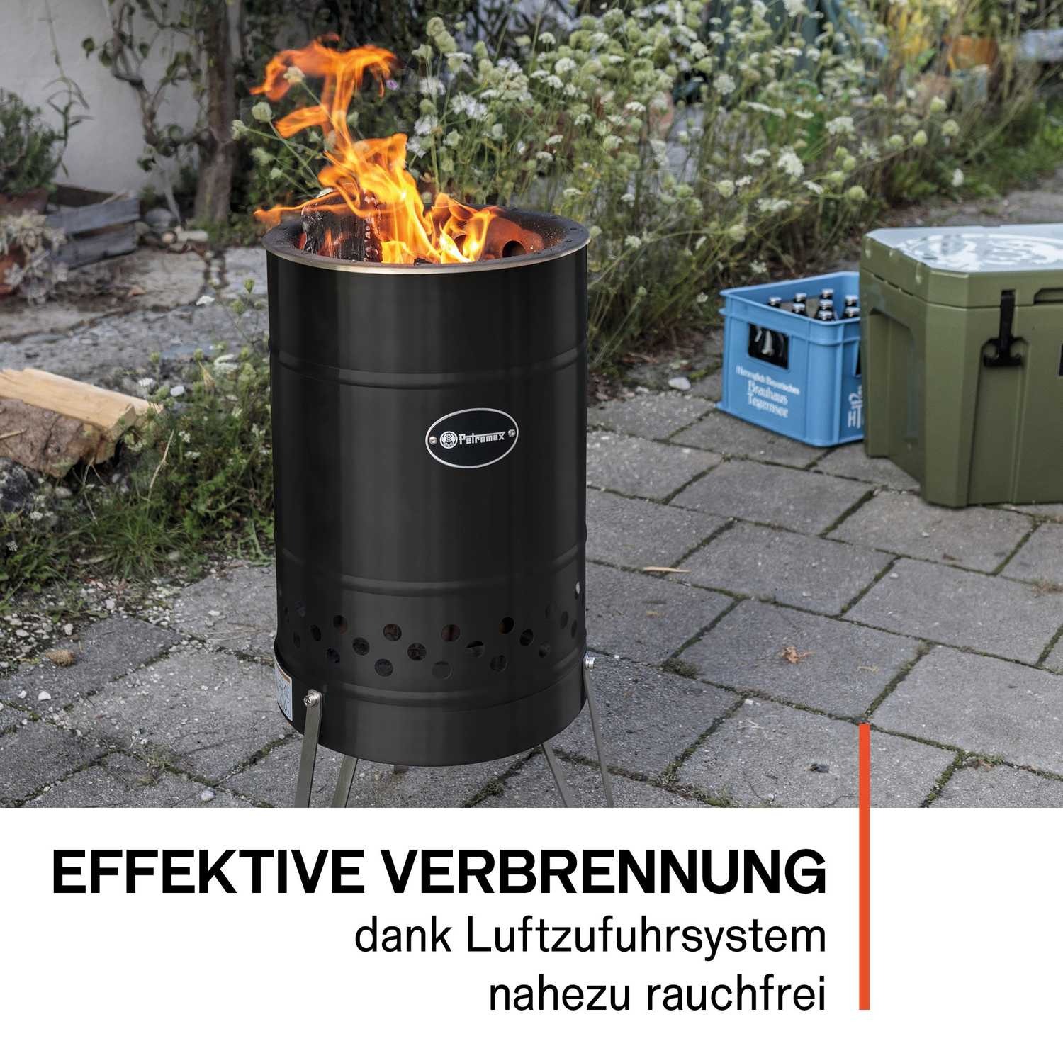 Pyron Feuertonne, black