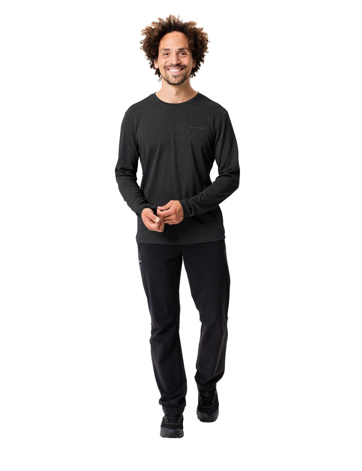 Essential LS T-Shirt, black