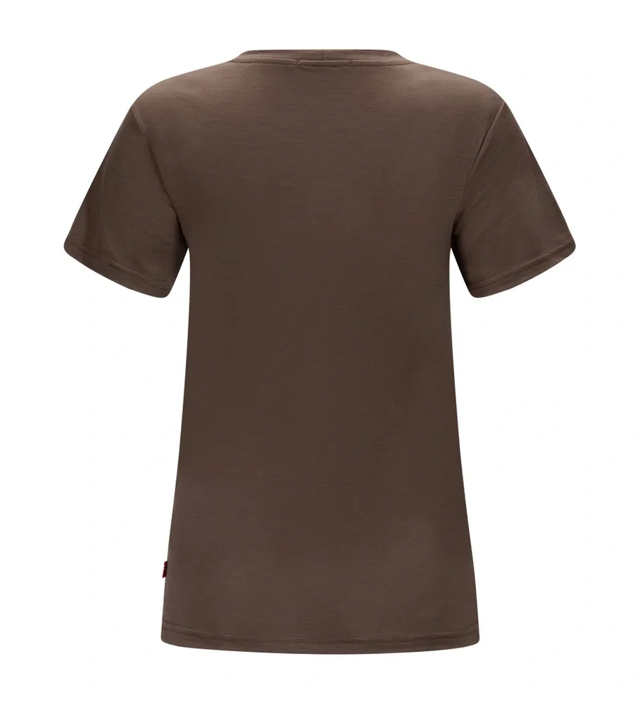 LightWool 140 Classic Tee Wm, dark earth