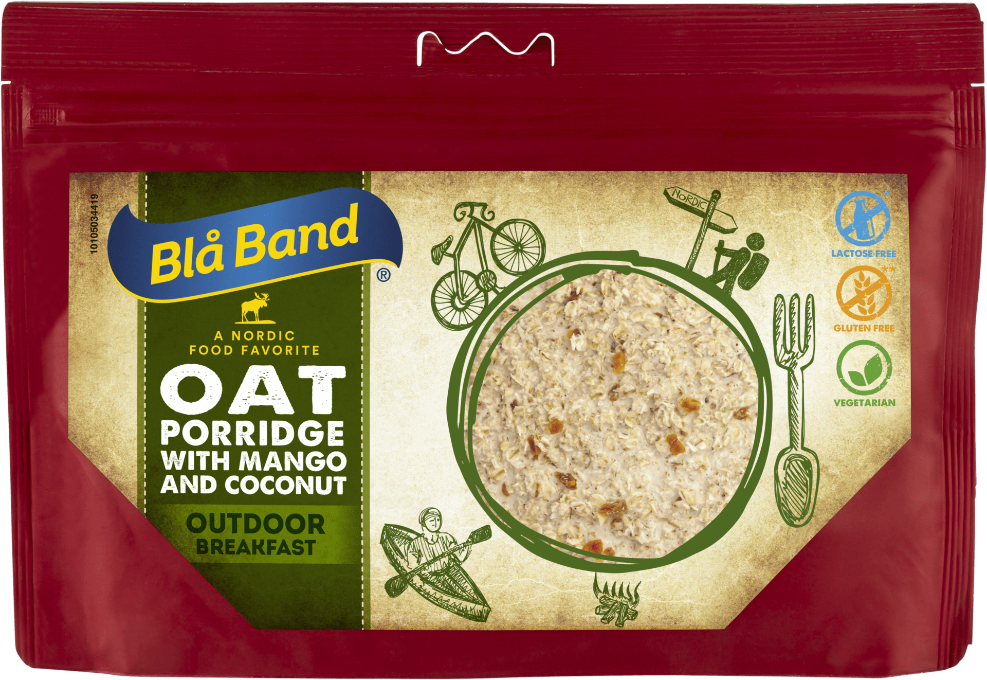 Bla Band Mango Kokosnuss Porridge