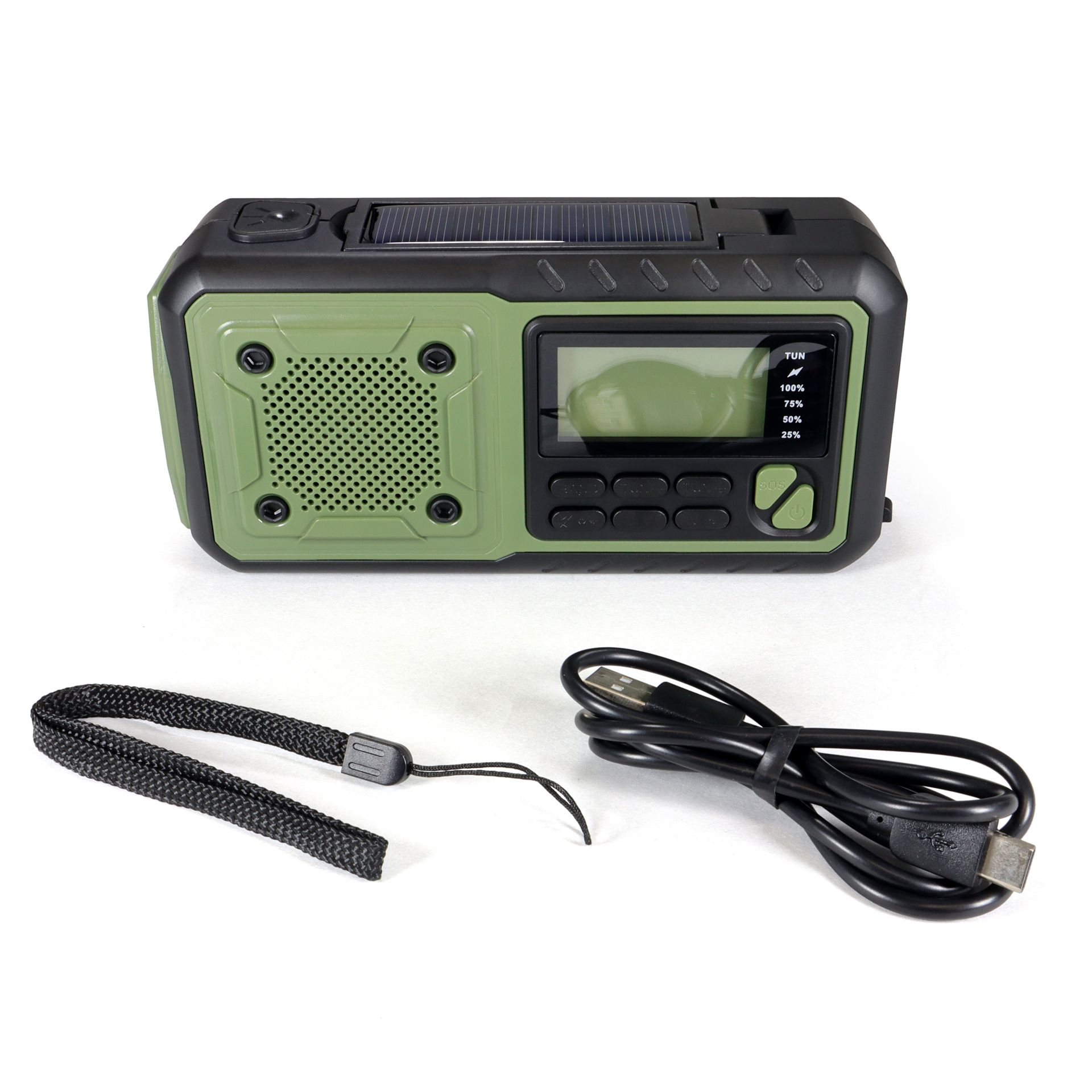 Kurbelradio Multi 4000 mAh