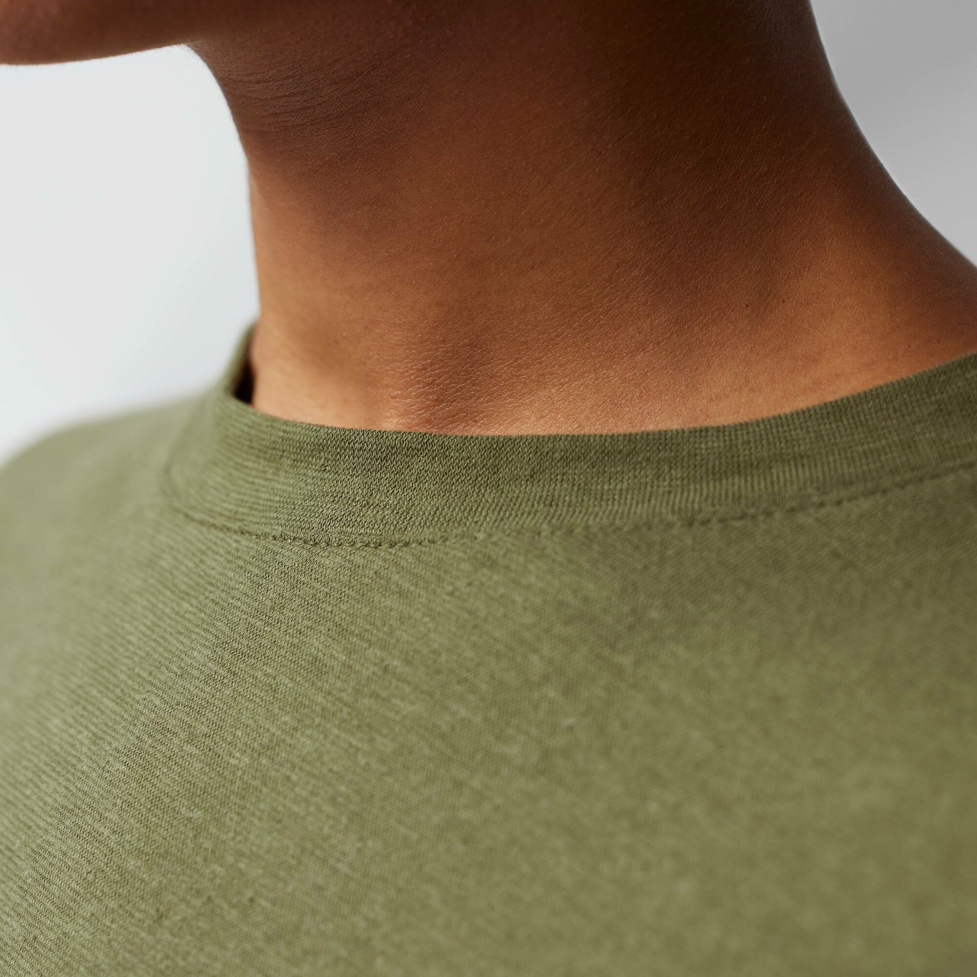 Hemp Blend T-Shirt Wm, dawn blue