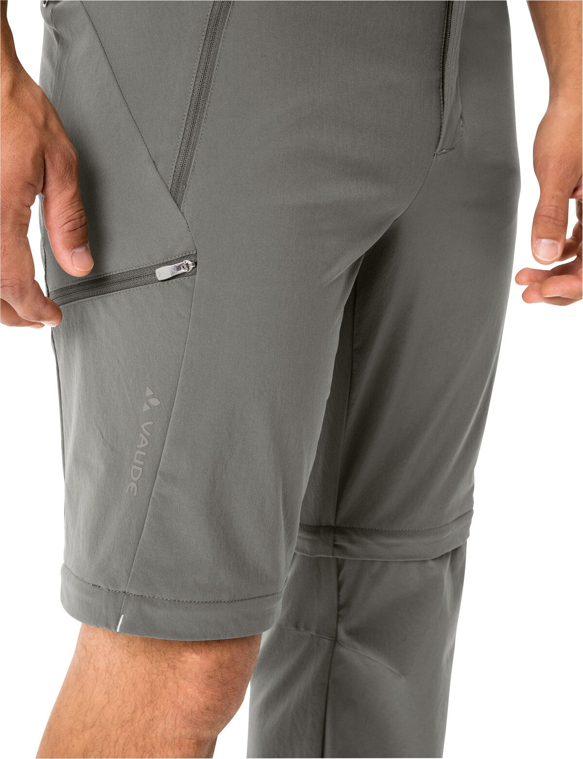 Farley Stretch ZO T-Zip Pants REG, stone grey