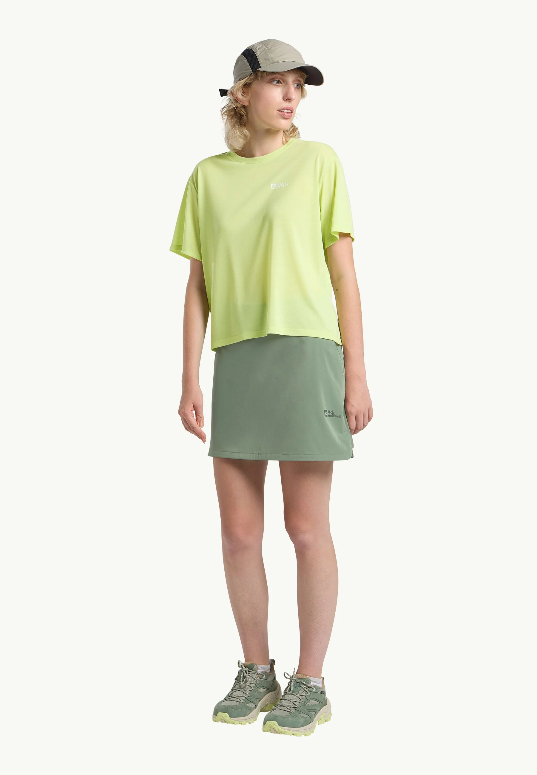 Hiking Alpine Skort Wm, eucalyptus