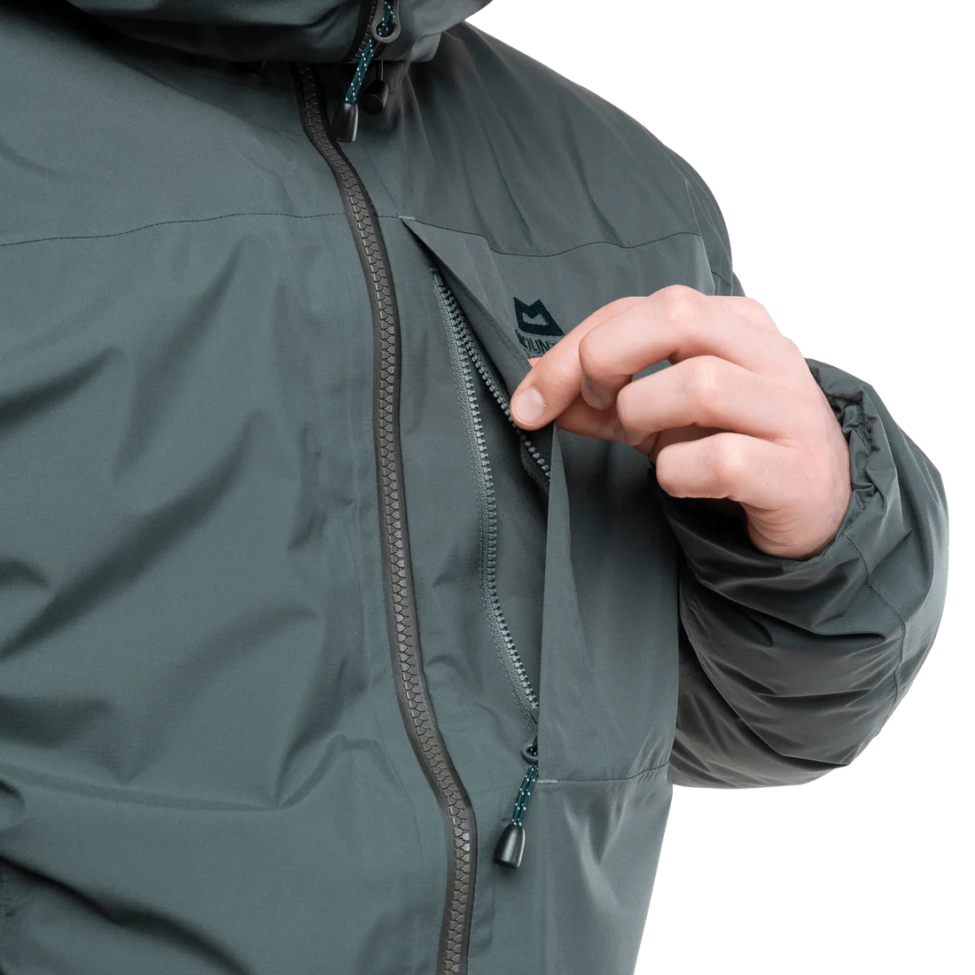 Triton Jacket, slate green/cosmos
