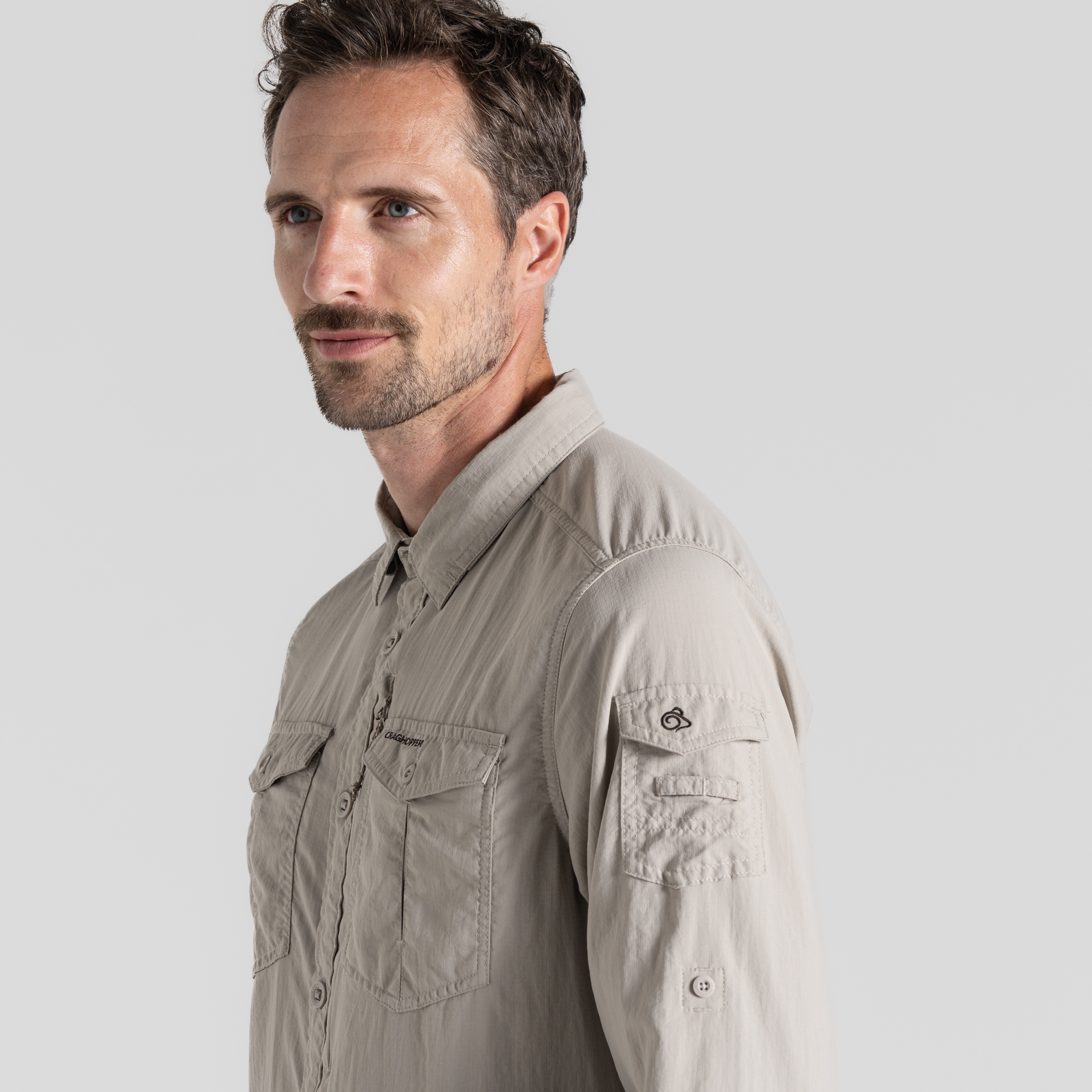 NosiLife Adventure L/S Shirt, parchment