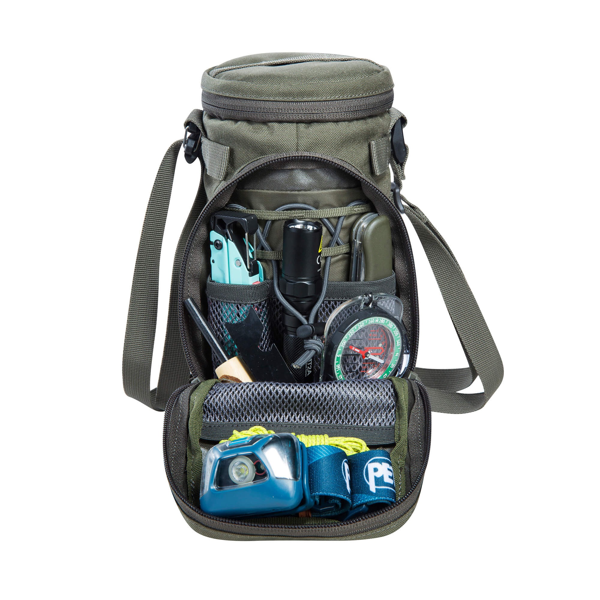 Bottle Pouch 1L BC, stone grey olive