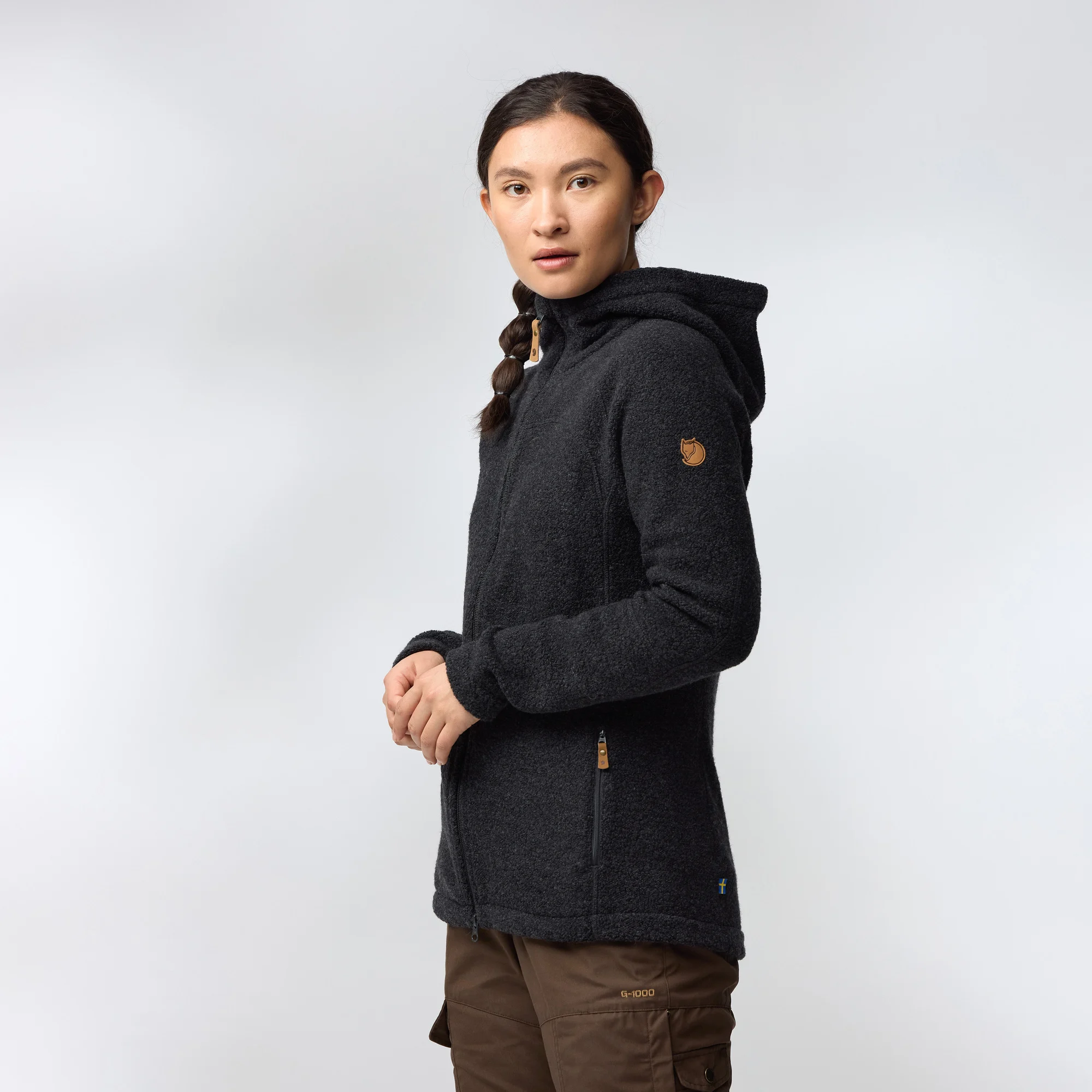 Kaitum Fleece Jacket Wm, dune beige