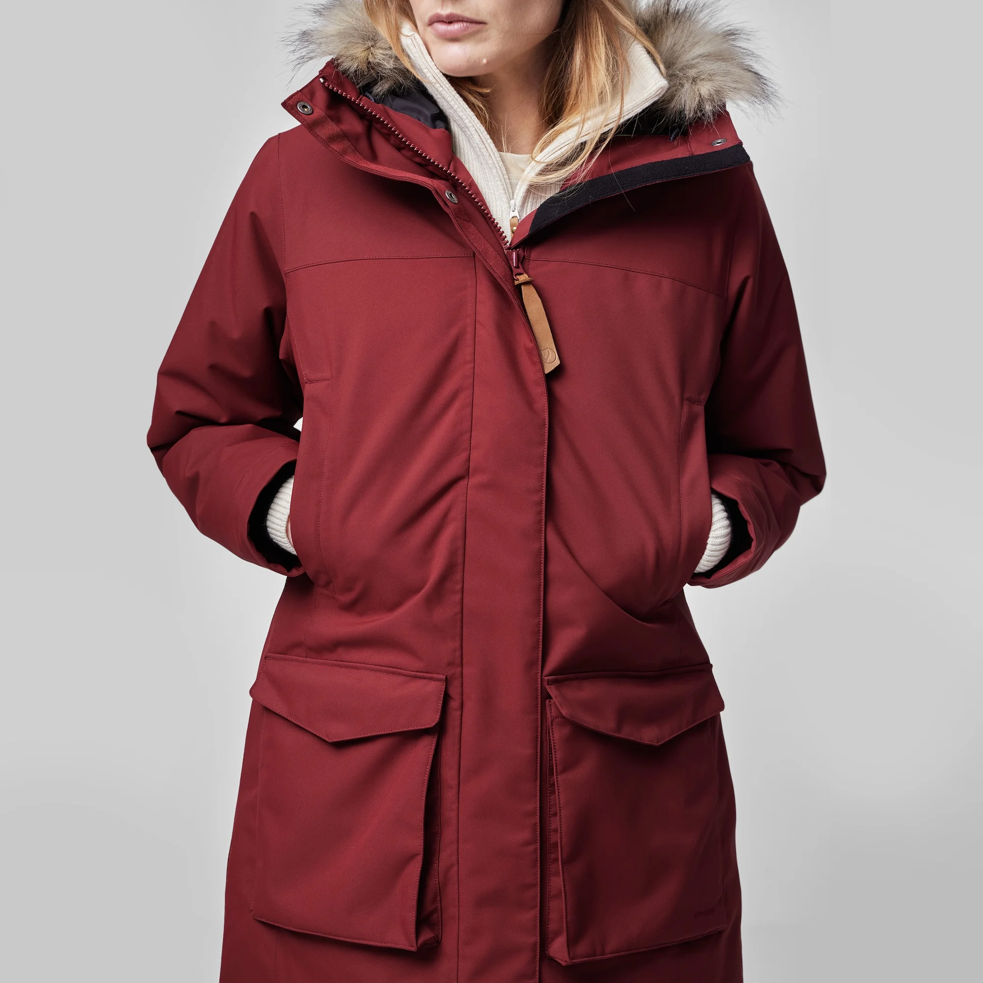 Nuuk Lite Parka Wm, dark navy