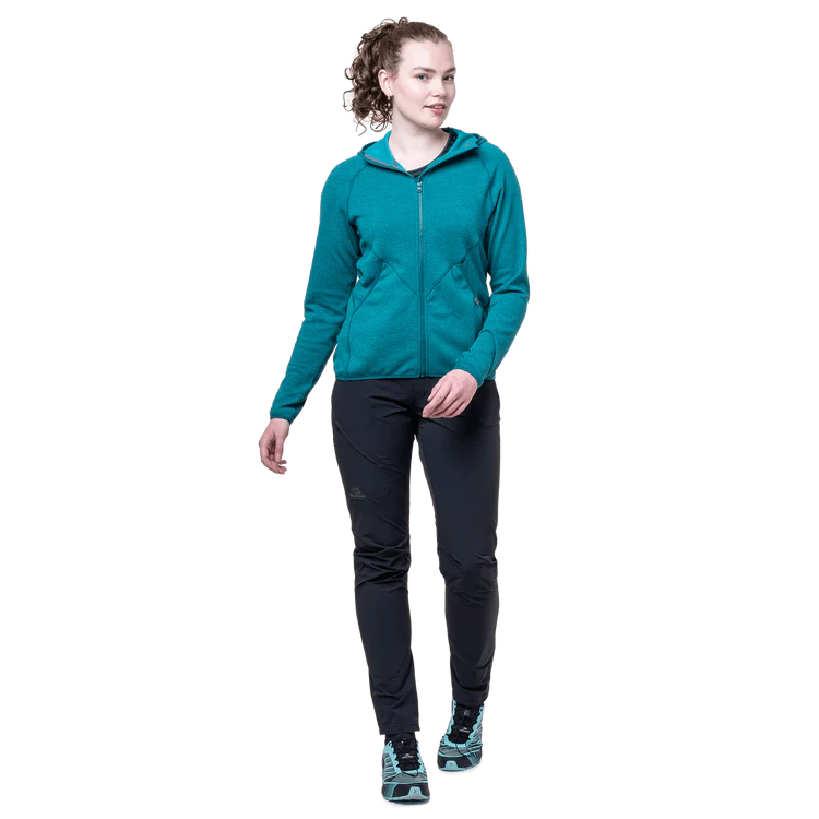 Calico Hooded Jacket Wm, deep teal