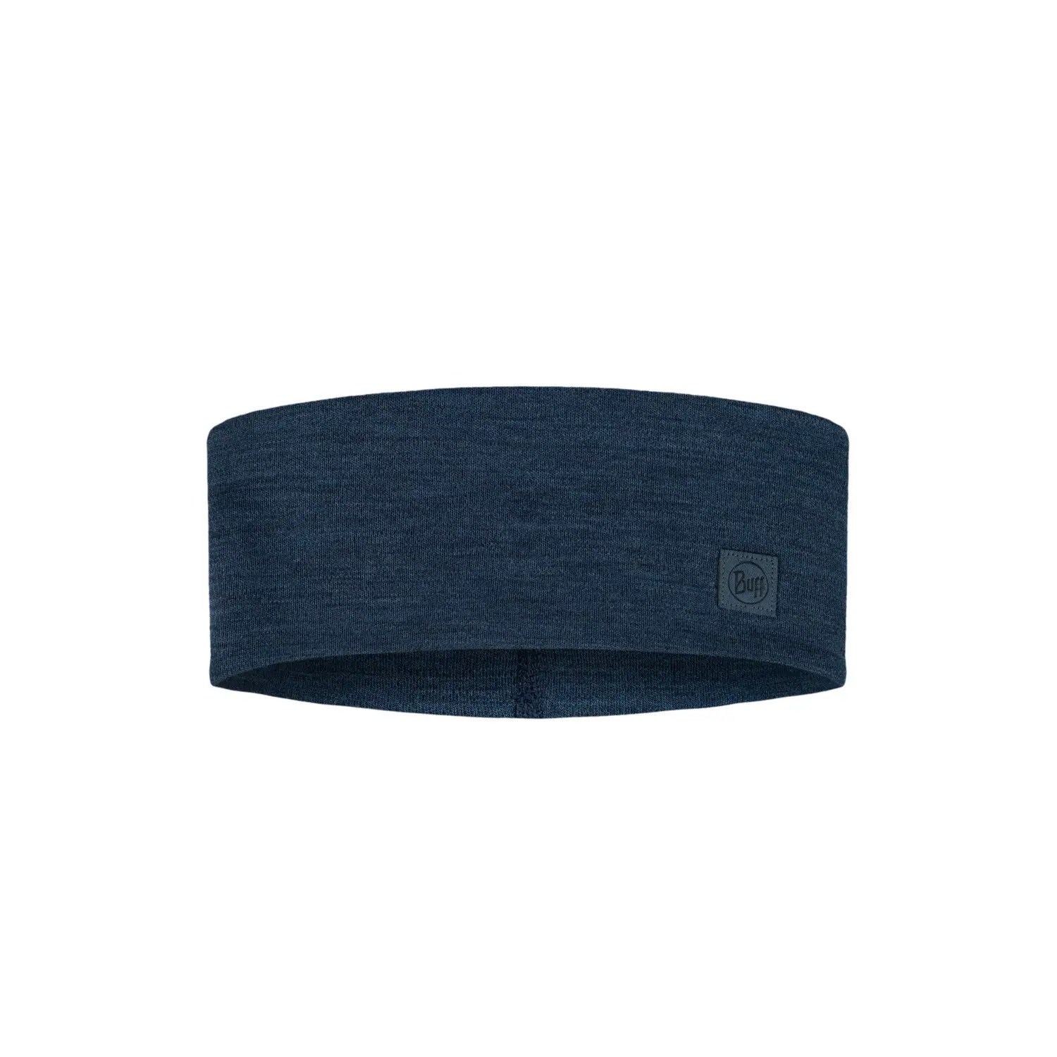 Buff Merino Wide Headband, solid night blue