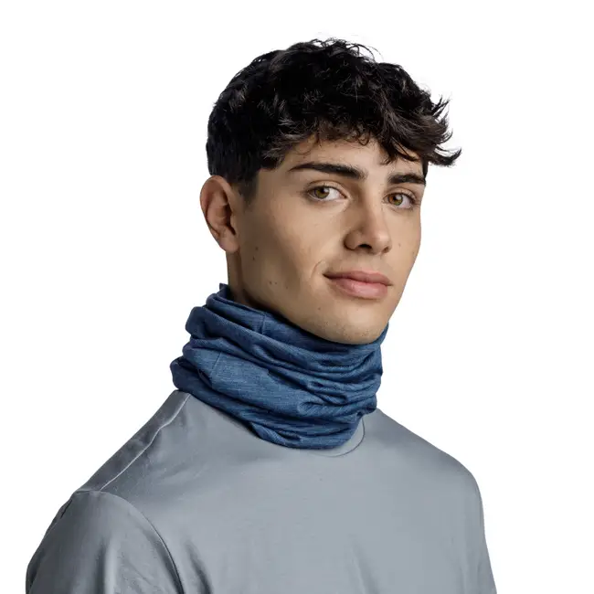 Buff Merino Wool Lightweight, multistripes tempest