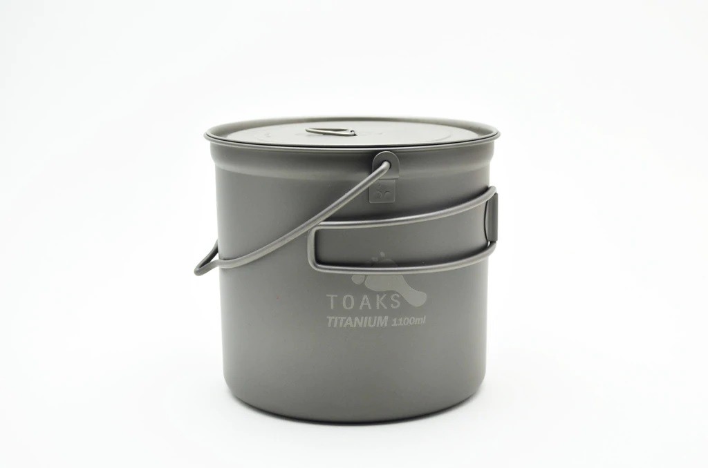 Titanium 1100 ml Pot with Bail Handle