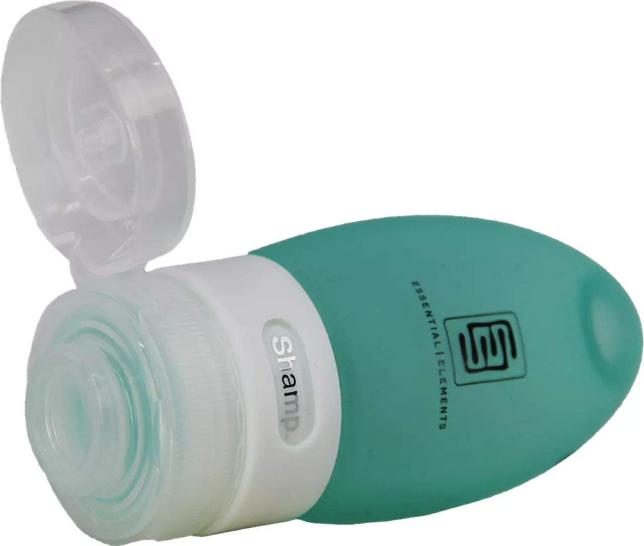SQUEEZE+GO, Silikonflasche, caribbean green