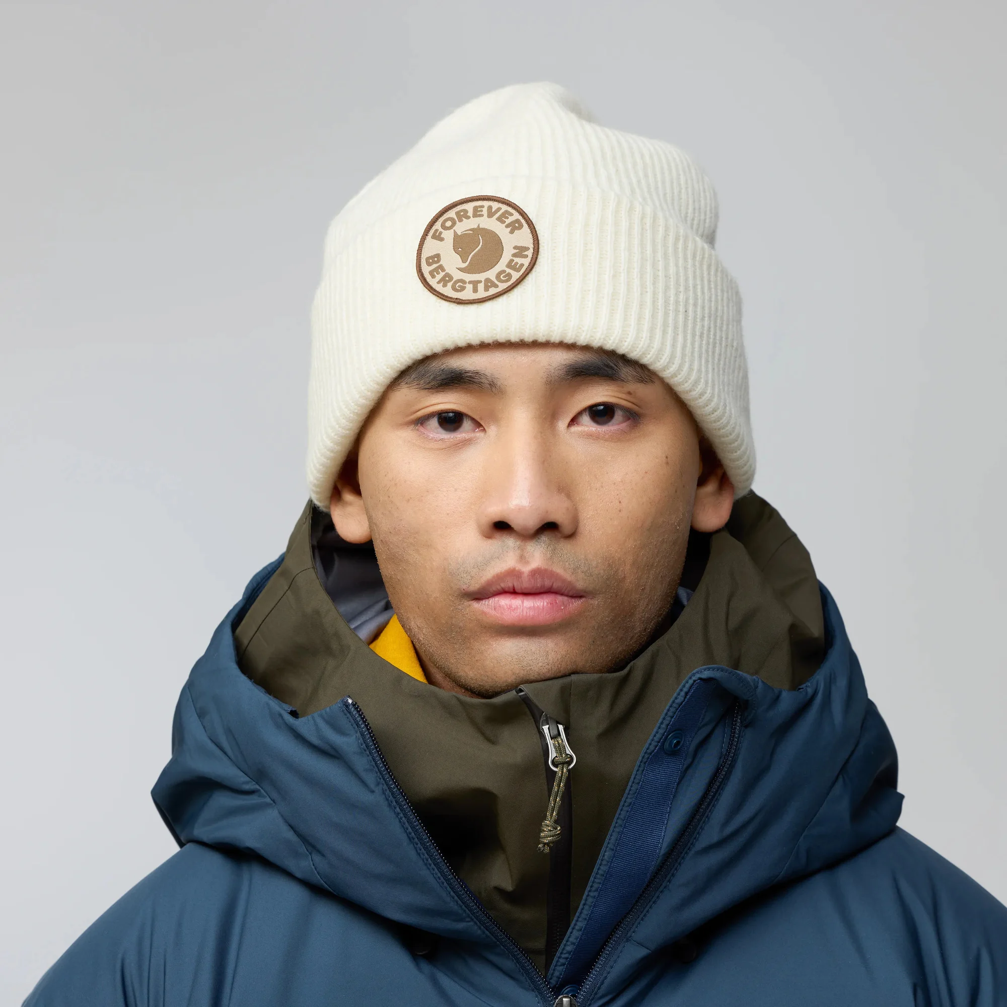 Bergtagen Forever Wool Beanie, deep forest