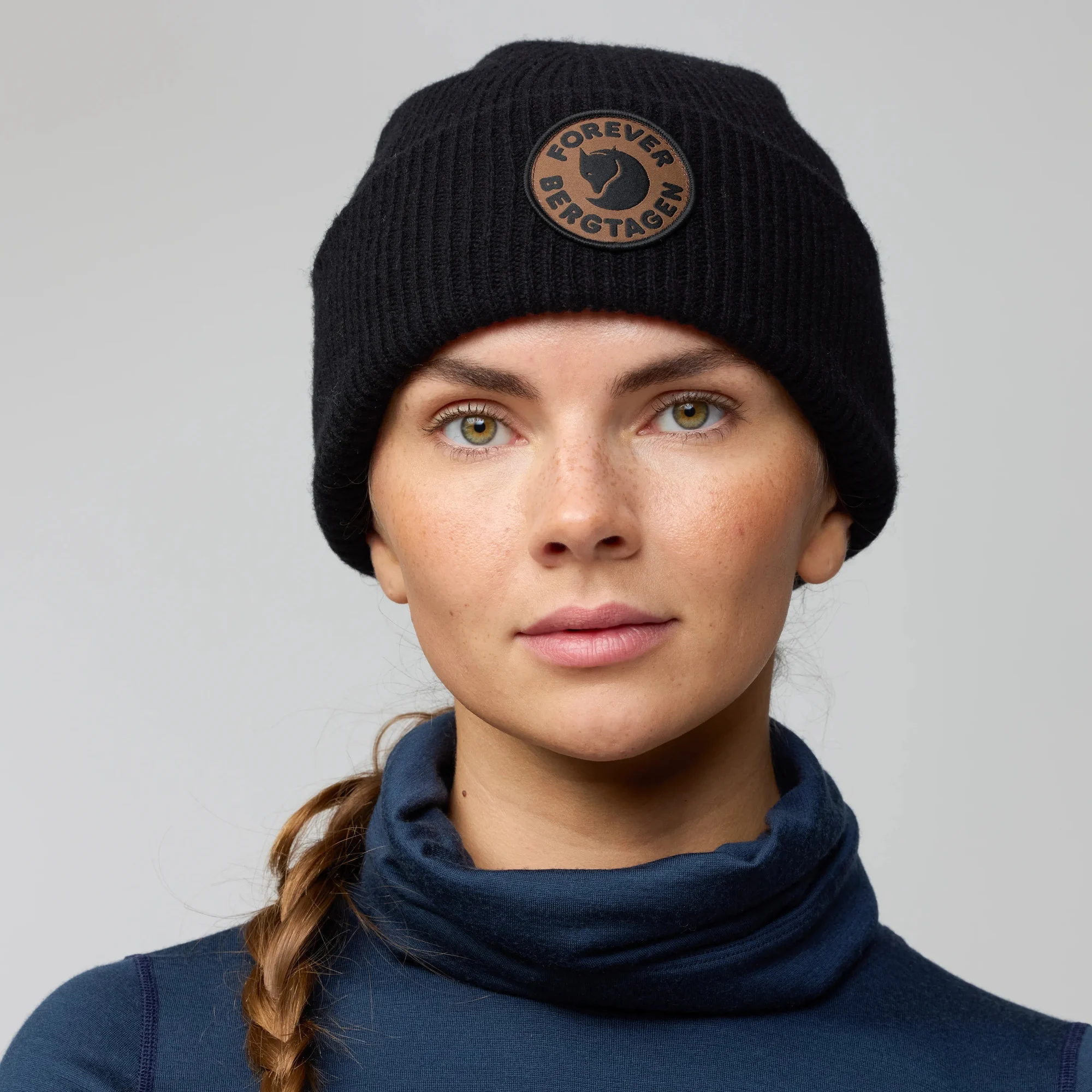 Bergtagen Forever Wool Beanie, deep forest