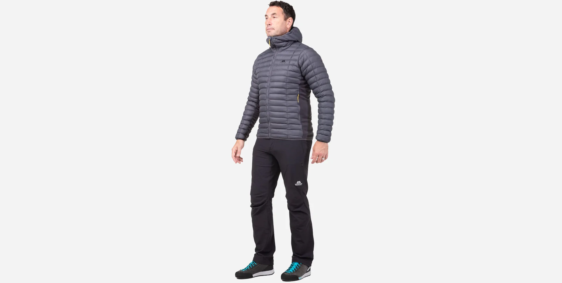 ME Particle Hooded Jacket, anvil grey/obsidian
