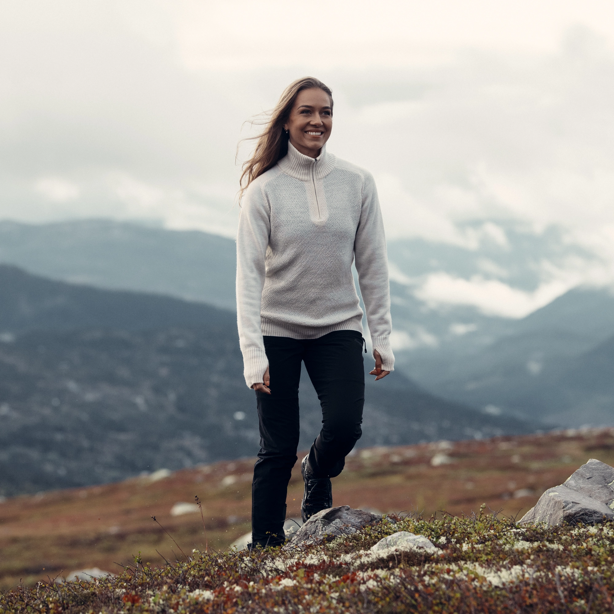 Ulriken Light Merino Jumper Wm, vanilla white