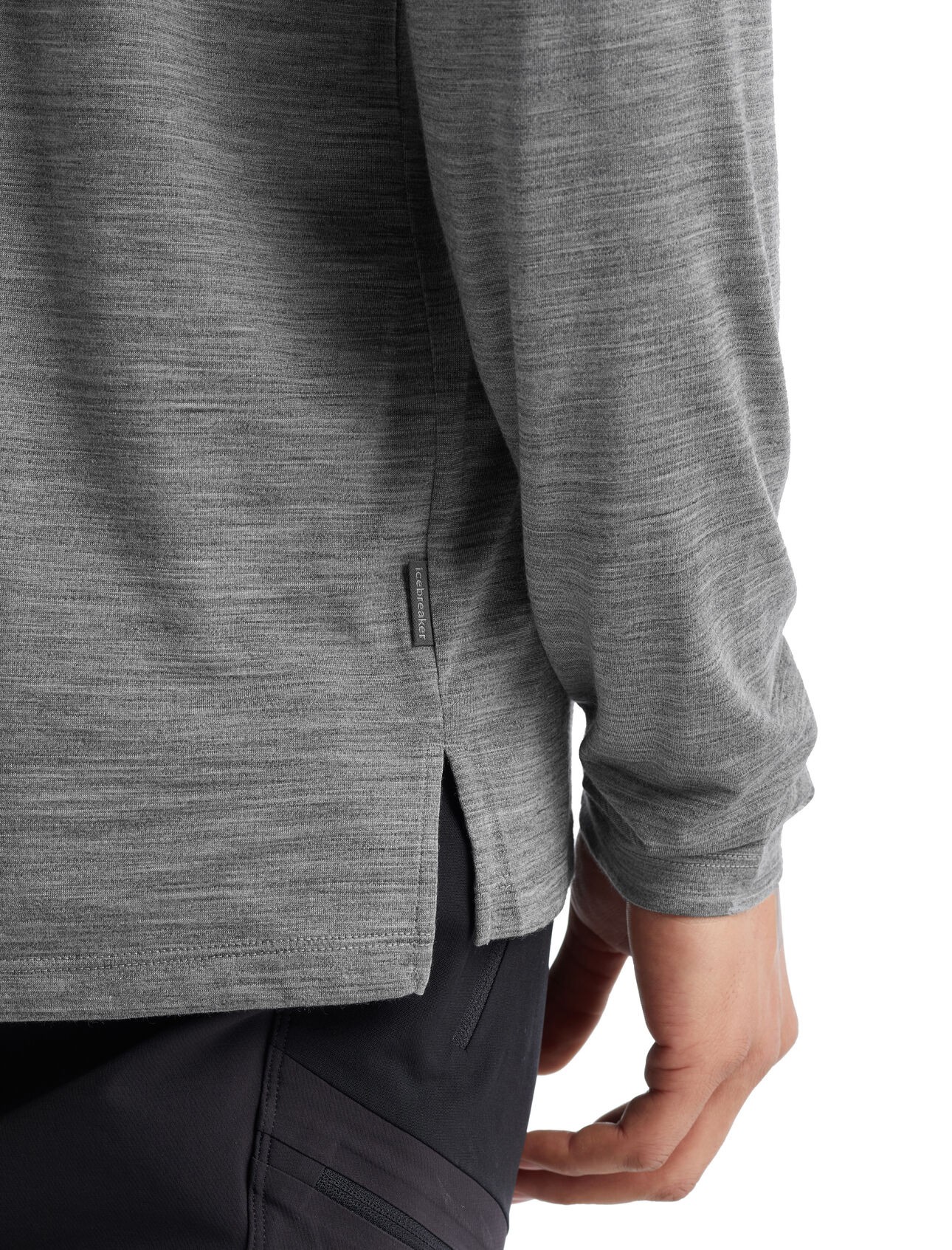 Sphere L/S Tee, metro heather