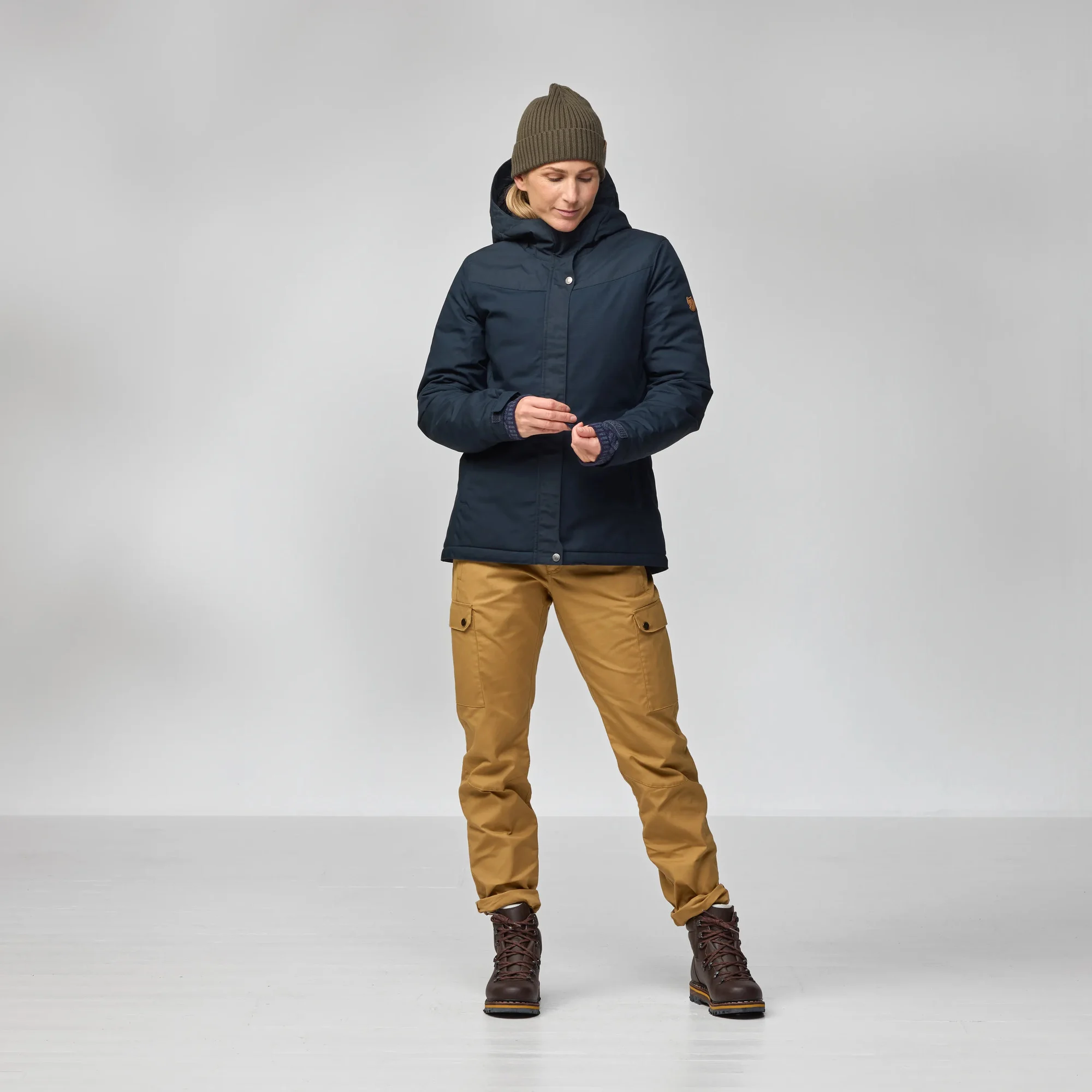 Stina Padded Jacket Wm, dark navy