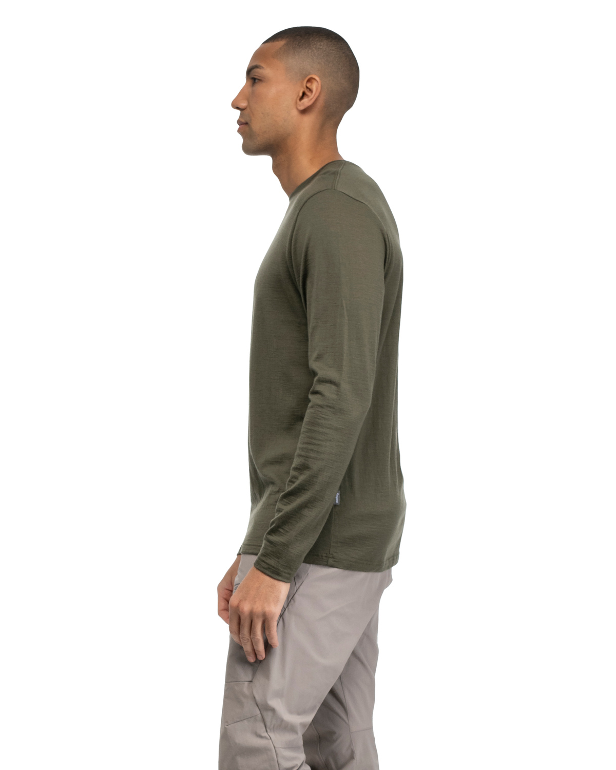 Merino Long Sleeve, pine forest