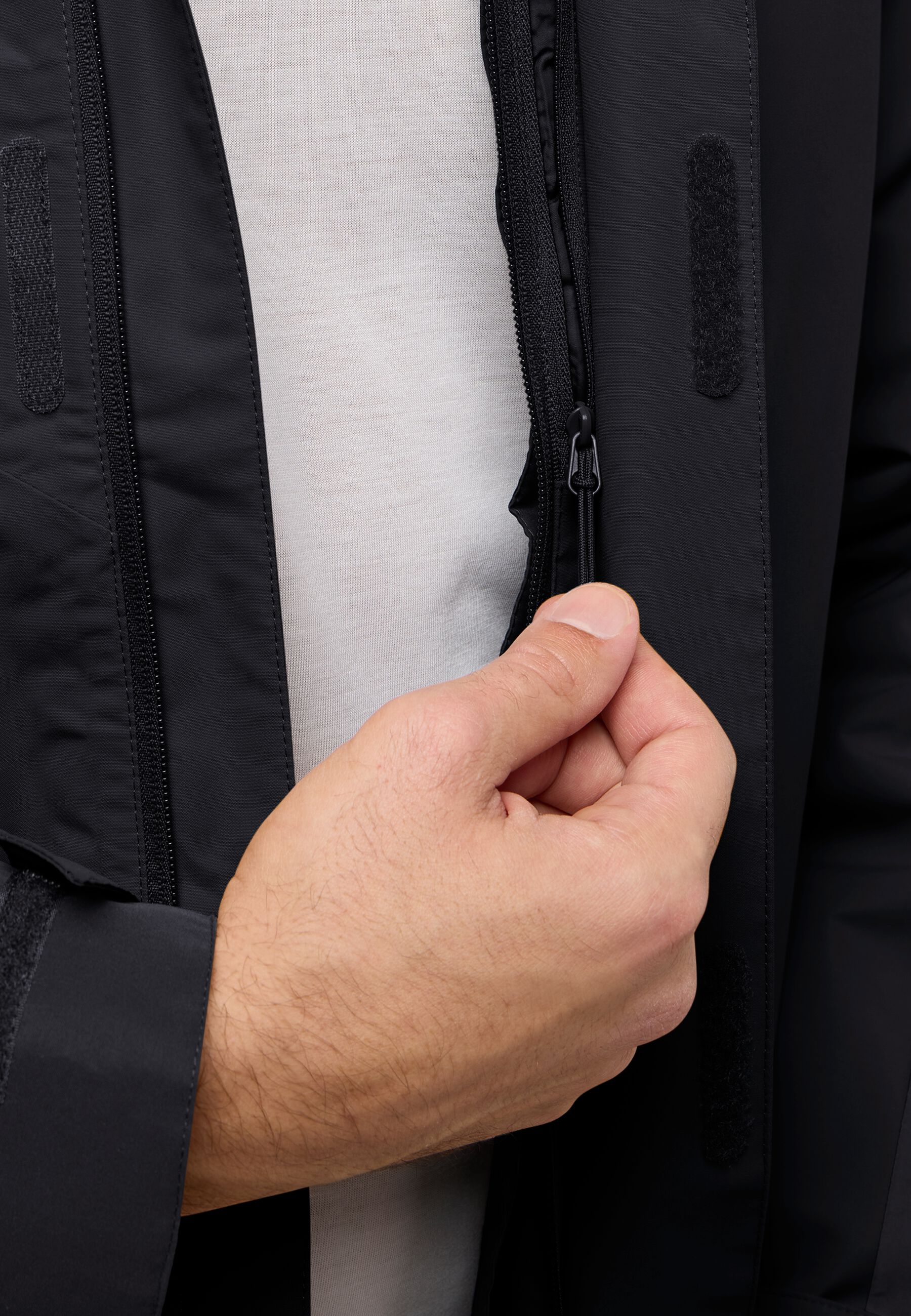 Jasper 3in1 Jacket, black