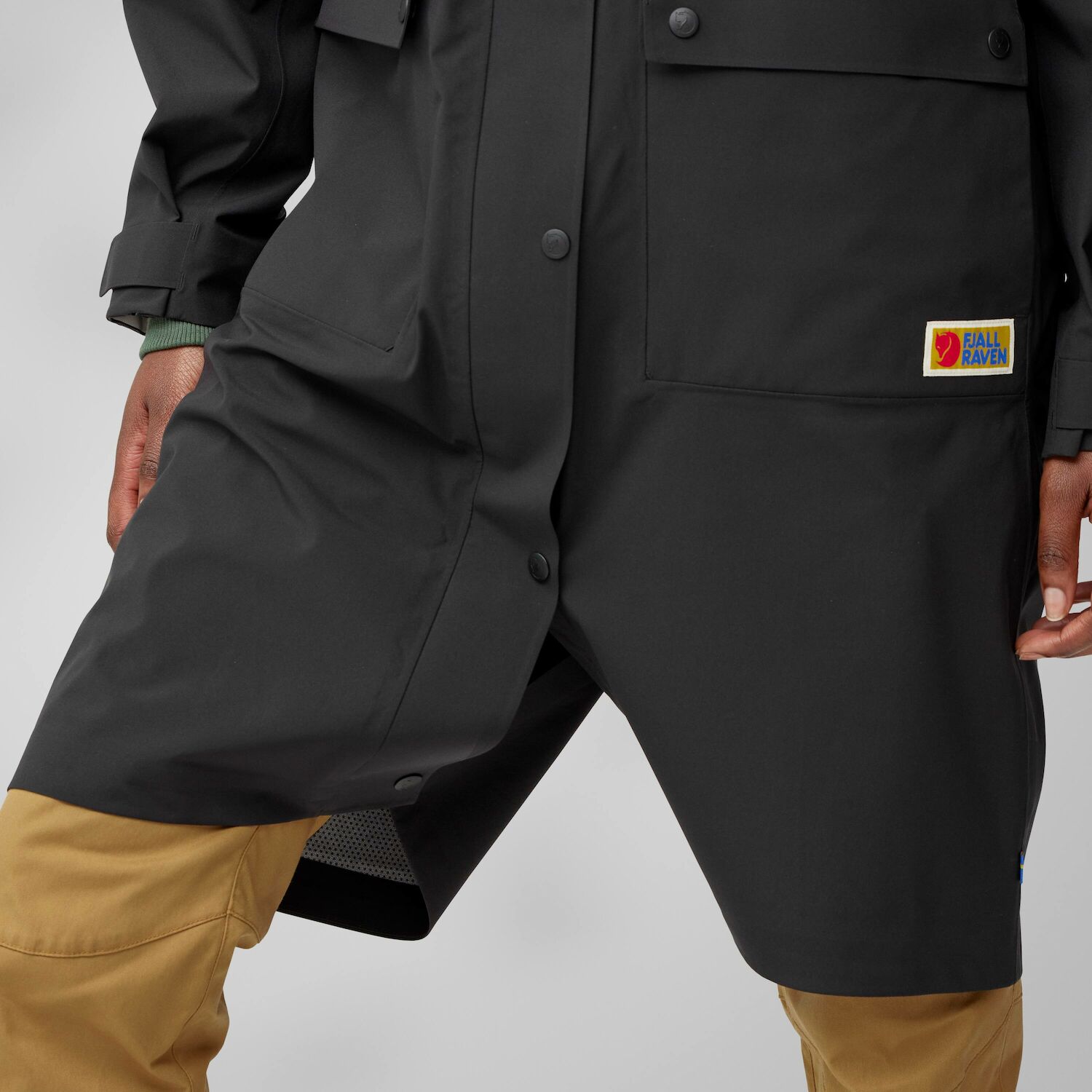 Vardag Rain Parka Wm, black