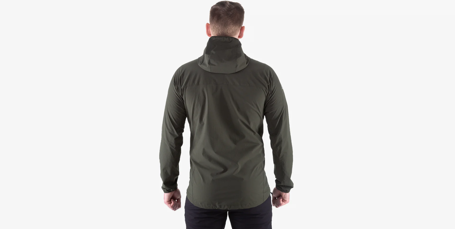 Echo Hooded Jacket, majolica blue