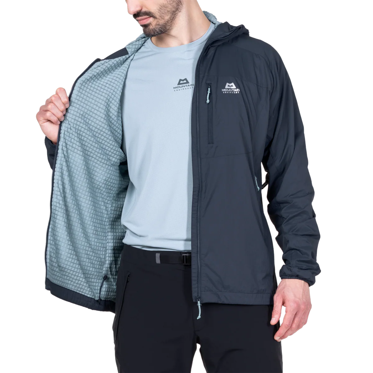 Aerotherm Hooded Jacket, blue nights
