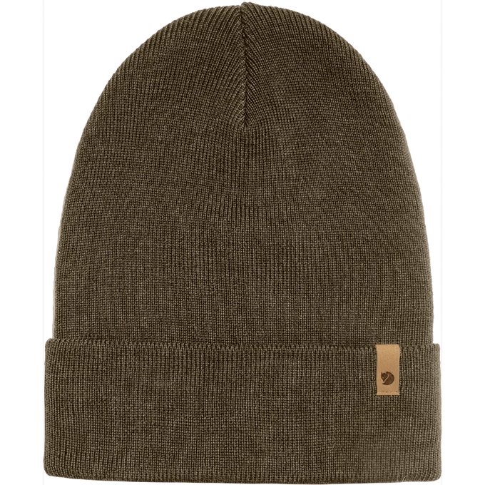 Classic Knit Hat, dark olive