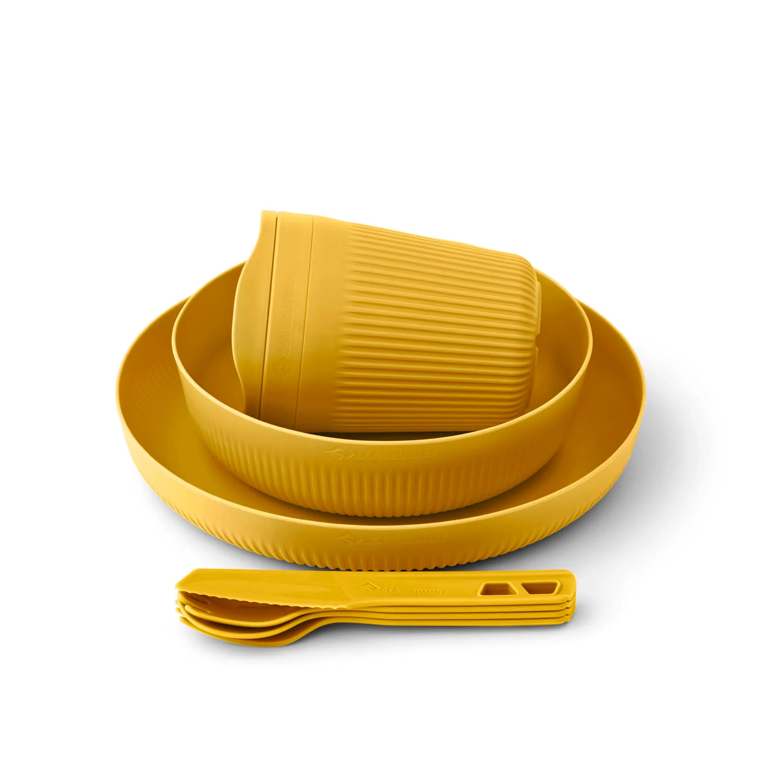 Passage Dinnerware Set 7-teilig, arrowwood yellow