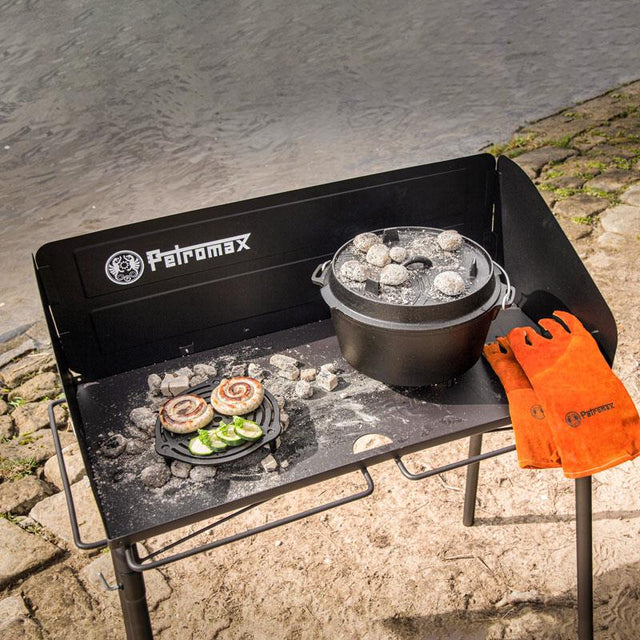 Petromax Feuertopf Tisch Breite 90cm