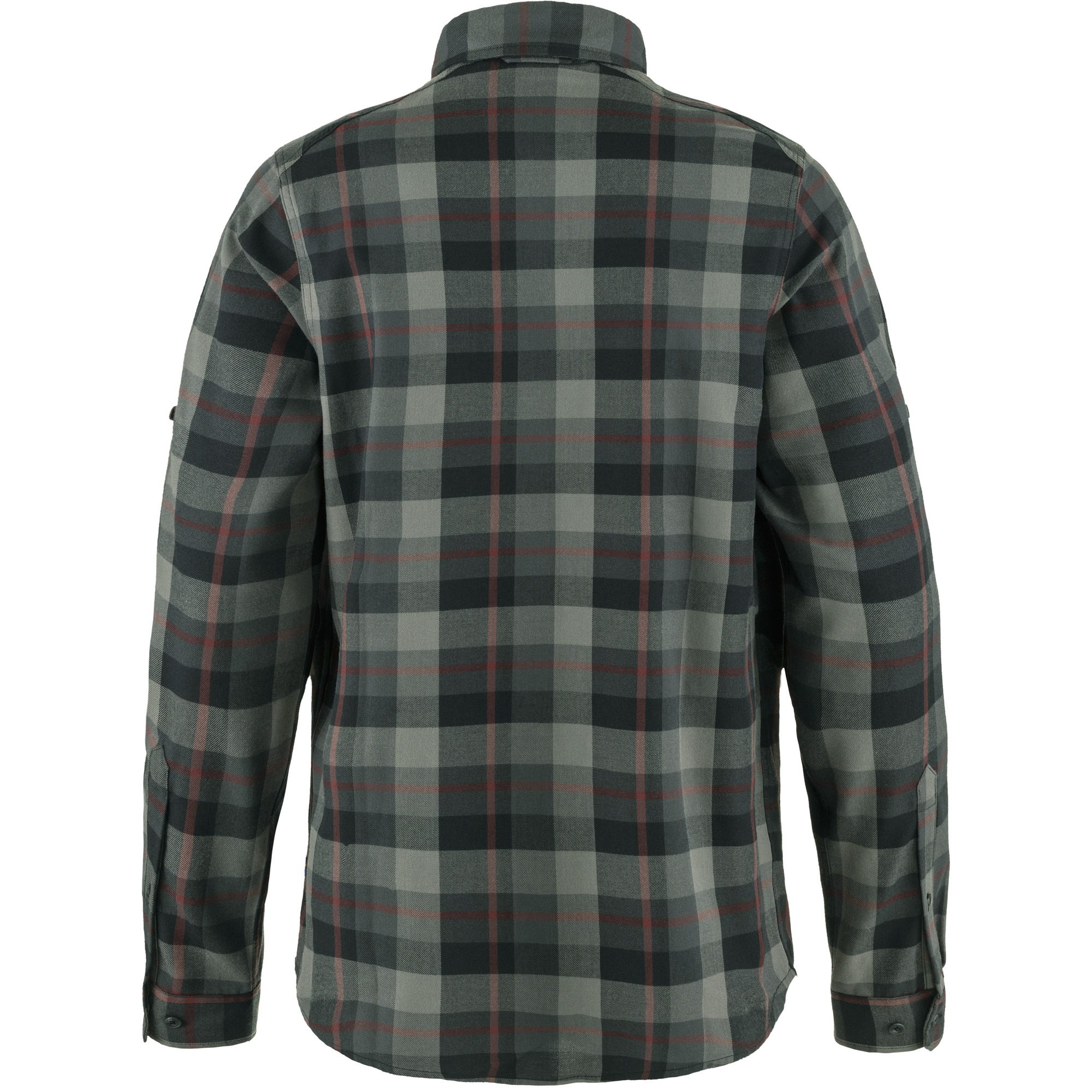 Fjällglim LS Shirt, black/grey