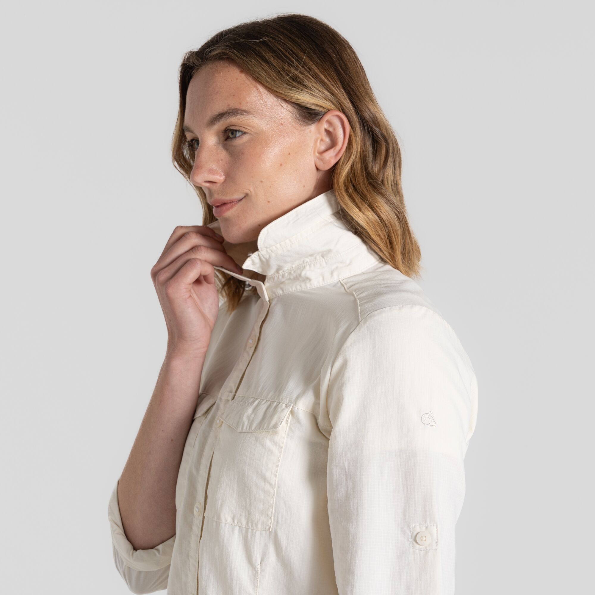 NosiLife Adventure L/S Shirt Wm, sea salt