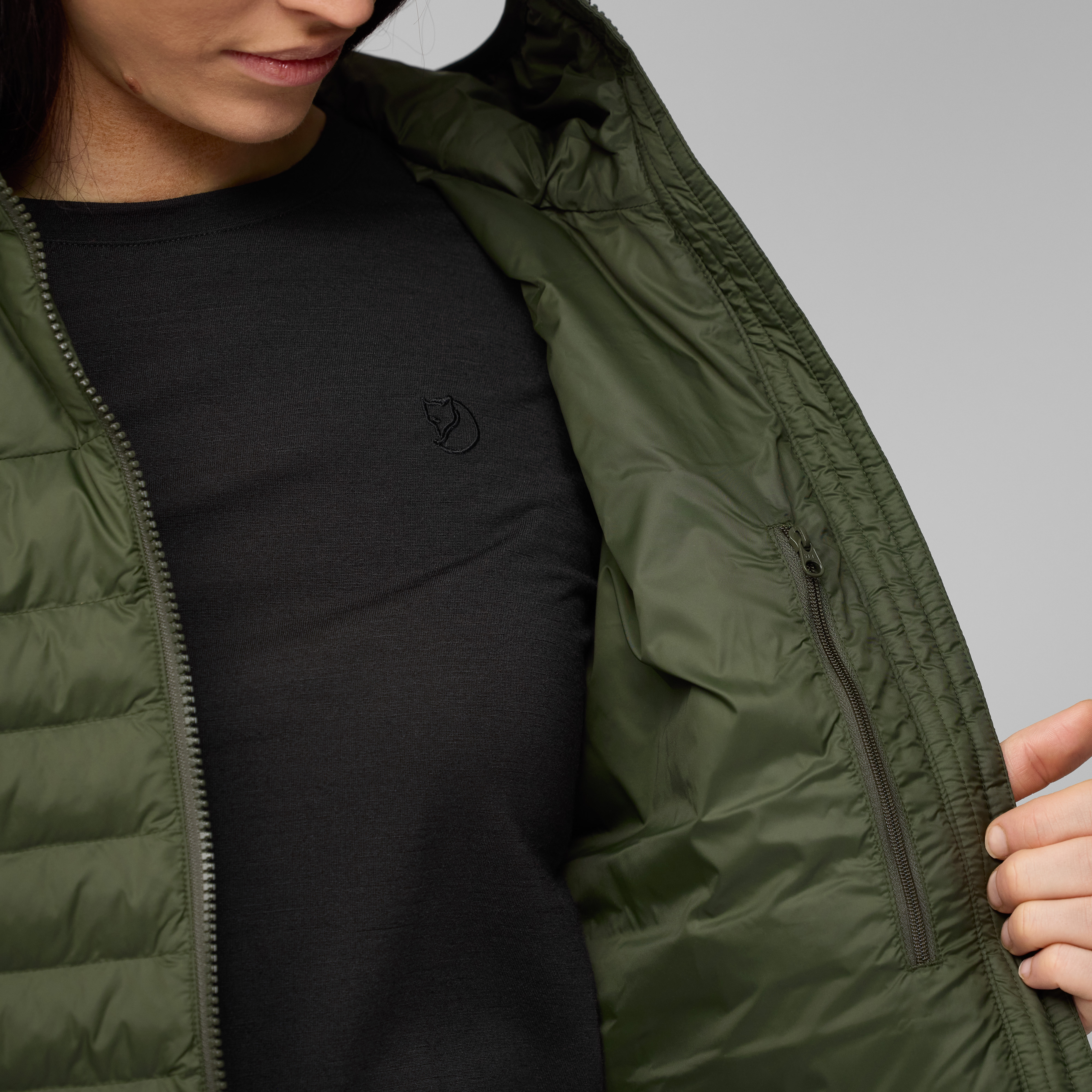 Expedition Lätt Hoodie Wm, patina green