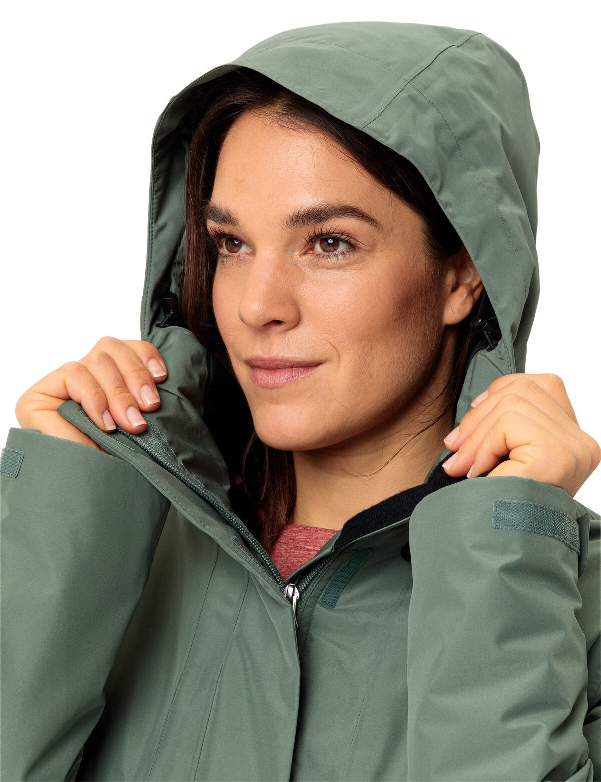 Rosemoor Padded Jacket Wm, agave