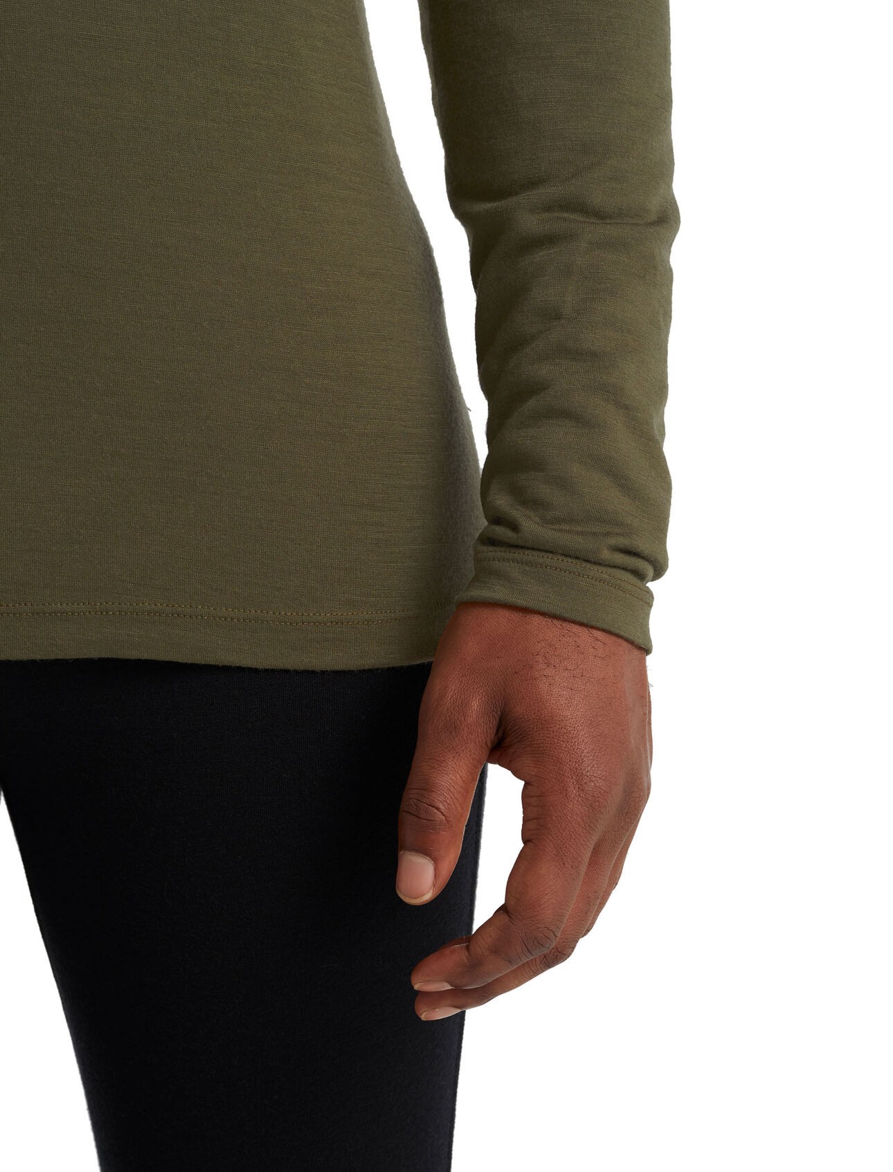 BF200 Oasis Crew L/S, loden