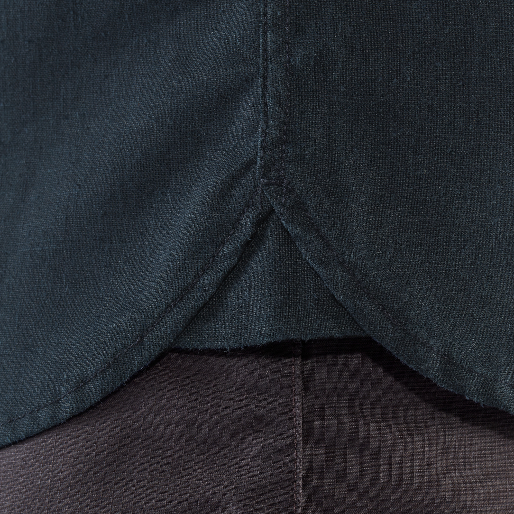 Övik Travel Shirt S/S, dark navy