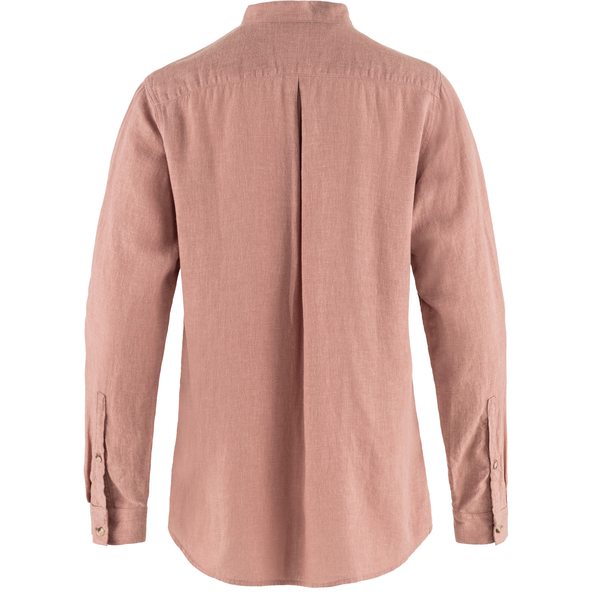 Övik Hemp Shirt L/S Wm, dusty rose
