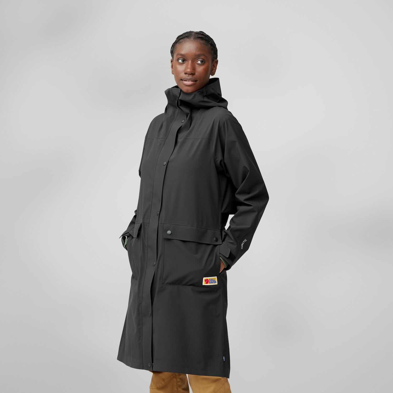 Vardag Rain Parka Wm, black