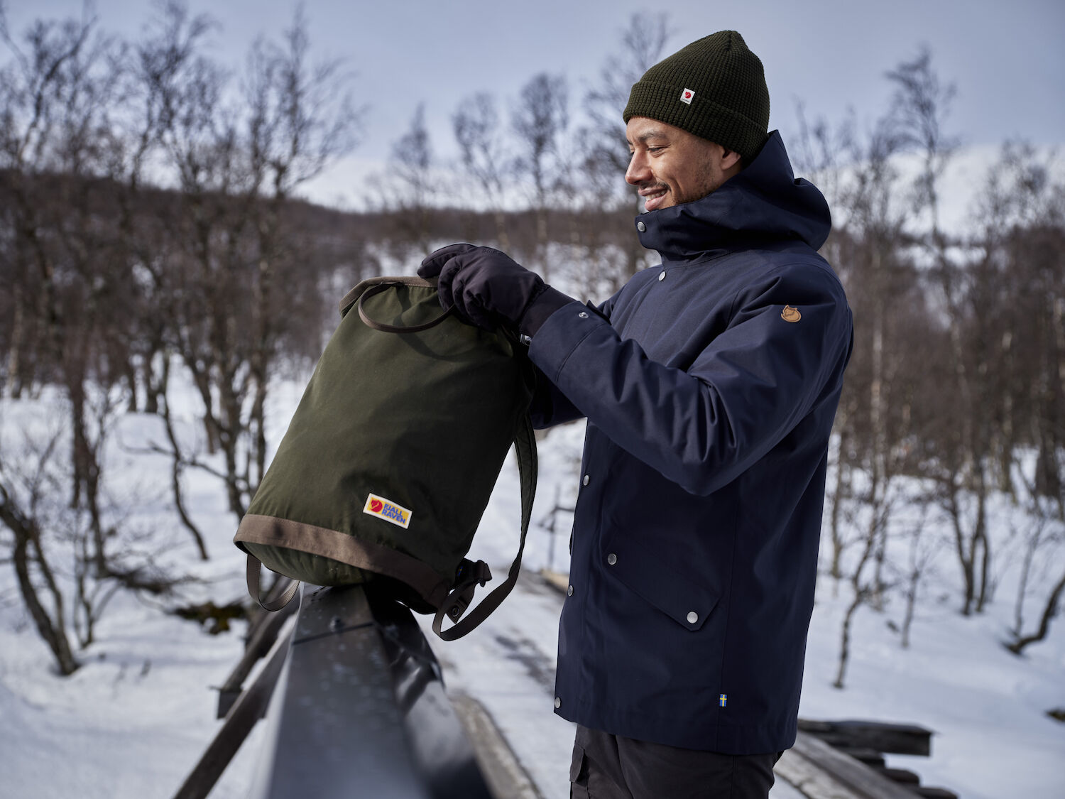 Vardag Totepack, patina green