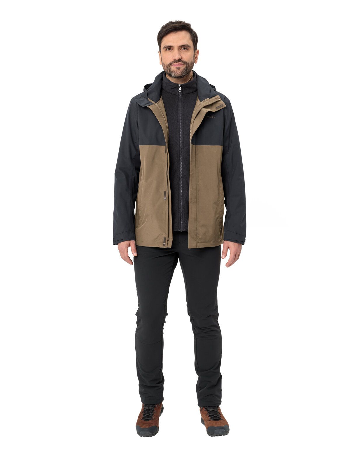Rosemoor 3in1 Jacket, black/oat