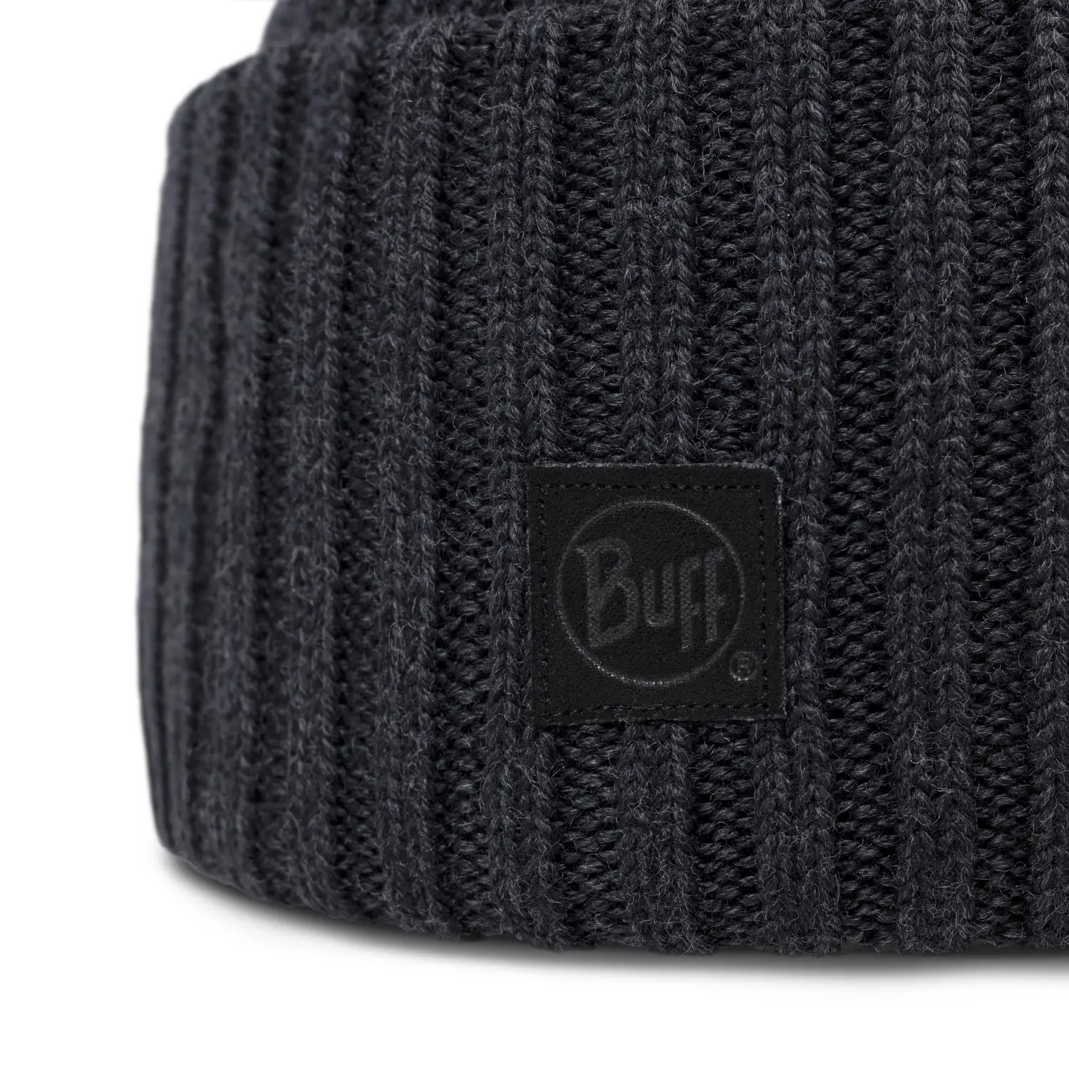 Buff Knitted Hat, erviny graphite