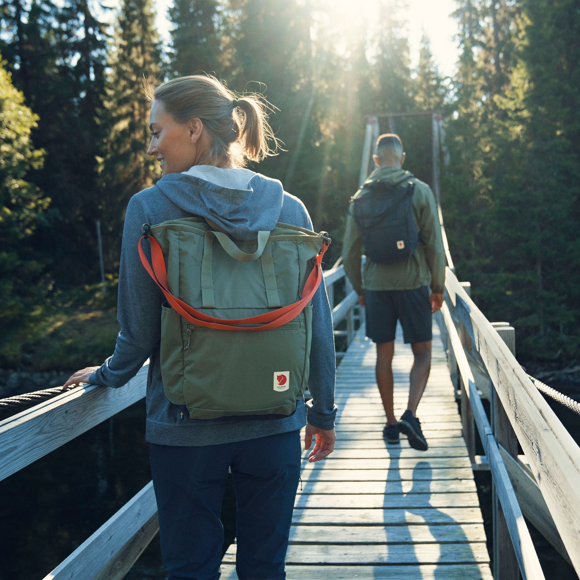 High Coast Totepack, patina green