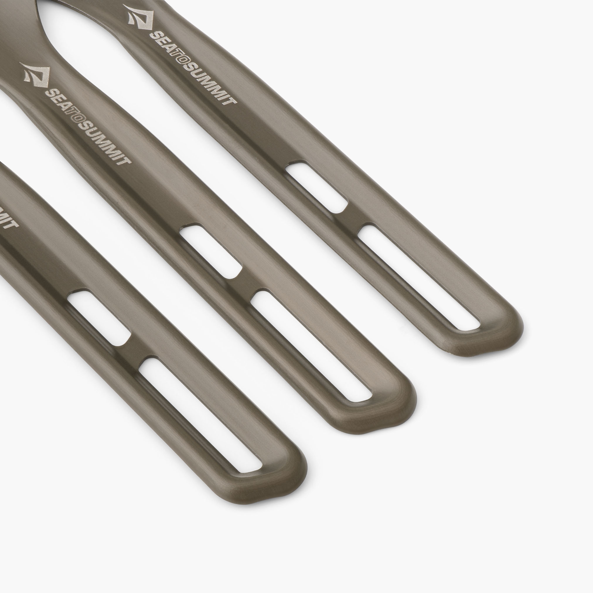 Frontier UL Cutlery Set 3-teilig, Aluminium Hard Anodised Grey