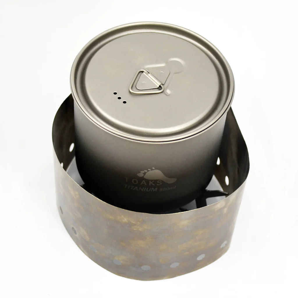 Titanium Ultralight Solid Fuel Cook System