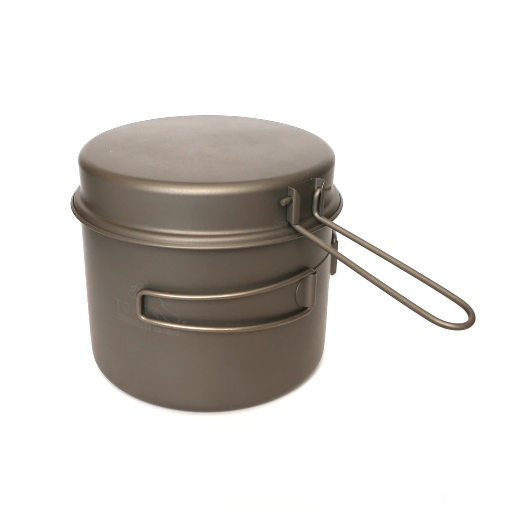 Titanium 1600 ml Pot with Pan