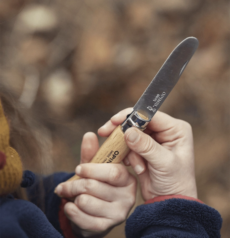 Opinel 7 Kinder, rostfrei, Geschenkbox
